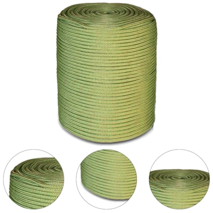 CORDA TRANÇADA PET VERDE 10MM - 01010201006 ITACORDA