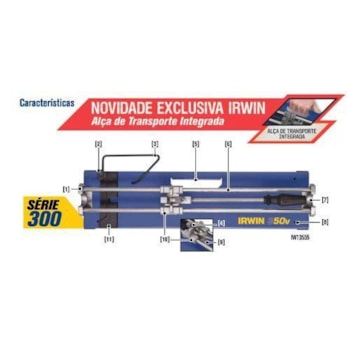 CORTADOR DE PISOS E AZULEJOS 350V 50CM - IRWIN IW13555 CORTADOR DE PISOS E AZULEJOS 350V 50CM - IRWIN IW13555