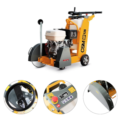 CORTADORA DE PISO / ASFALTO / CONCRETO 18" 450MM MOTOR LIFAN 4T 13HP A GASOLINA  (NÃO ACOMPANHA DISCO) SP 125 - CSM