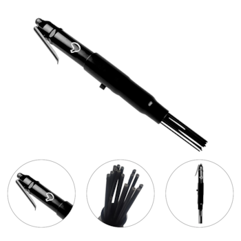 DESINCRUSTADOR (AGULHEIRO) PNEUMATICO RETO 19 AGULHAS 4000RPM 99L/MIN - POTENTE BRASIL