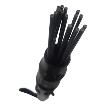 DESINCRUSTADOR (AGULHEIRO) PNEUMATICO RETO 19 AGULHAS 4000RPM 99L/MIN - POTENTE BRASIL