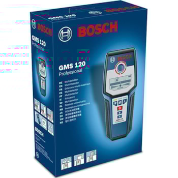 DETECTOR MATERIAIS PROFISSONAL - GMS 120 BOSCH DETECTOR MATERIAIS PROFISSONAL - GMS 120 BOSCH