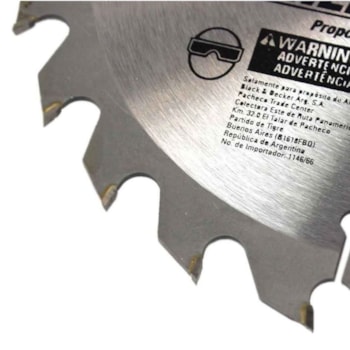 DISCO 7 1/4 POLEGADAS DE WÍDEA 24 DENTES - 71-727 BLACK + DECKER DISCO 7 1/4 POLEGADAS DE WÍDEA 24 DENTES - 71-727 BLACK + DECKER