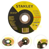 DISCO ABRASIVO CORTE INOX 4 1/2 x 1.0 (1/25") x 7/8 - STA8061 STANLEY DISCO ABRASIVO CORTE INOX 4 1/2 x 1.0 (1/25") x 7/8 - STA8061 STANLEY