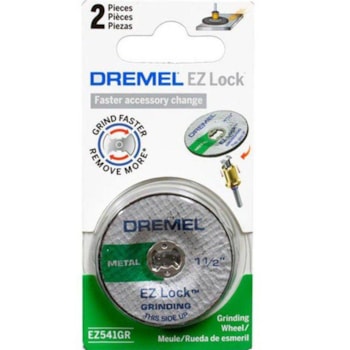 DISCO ABRASIVO DE ÓXIDO DE ALUMÍNIO 1.1/2" - DREMEL EZ 541 DISCO ABRASIVO DE ÓXIDO DE ALUMÍNIO 1.1/2" - DREMEL EZ 541