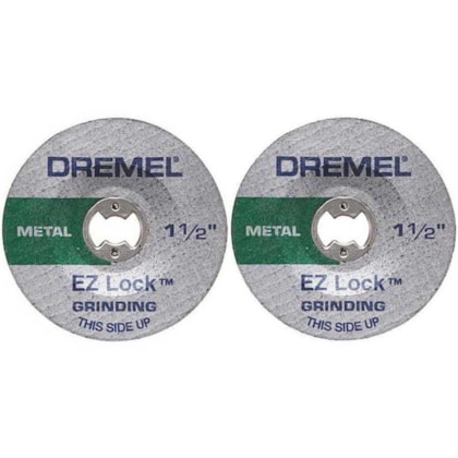 DISCO ABRASIVO DE ÓXIDO DE ALUMÍNIO 1.1/2" - DREMEL EZ 541 DISCO ABRASIVO DE ÓXIDO DE ALUMÍNIO 1.1/2" - DREMEL EZ 541