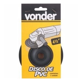 Disco De Borracha 4.1/2  Flexível Perfil Baixo - Vonder Disco De Borracha 4.1/2  Flexível Perfil Baixo - Vonder