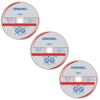 DISCO DE CORTE ALVENARIA DREMEL SAW-MAX DSM520C-RW