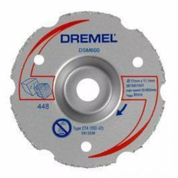 DISCO DE CORTE ALVENARIA DREMEL SAW-MAX DSM600-RW DISCO DE CORTE ALVENARIA DREMEL SAW-MAX DSM600-RW