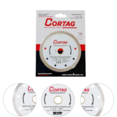 DISCO DE CORTE DIAMANTADO TURBO PORCELANATO 110MM - 60863 CORTAG