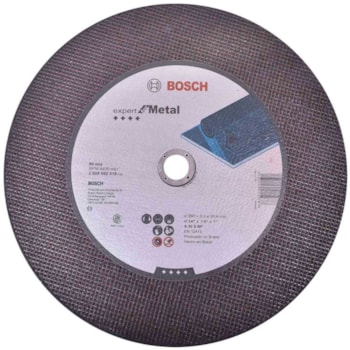 DISCO DE CORTE EXPERT FOR METAL 357MM X 25,4MM G30 - 2608600518000 BOSCH DISCO DE CORTE EXPERT FOR METAL 357MM X 25,4MM G30 - 2608600518000 BOSCH