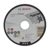 DISCO DE CORTE INOX 4.1/2" X 1MM - 2608603169 BOSCH DISCO DE CORTE INOX 4.1/2" X 1MM - 2608603169 BOSCH