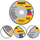 DISCO DE CORTE INOX HP2 7 X 1/16" X 7/8" -  DEWALT