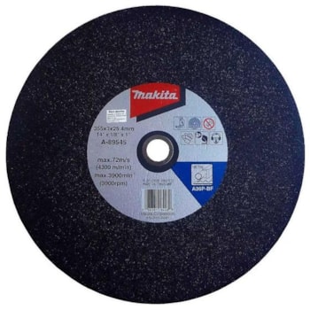 DISCO DE CORTE METAL 14" X 1/8" X 1" 355MM X 3.0MM X 25.4MM - MAKITA