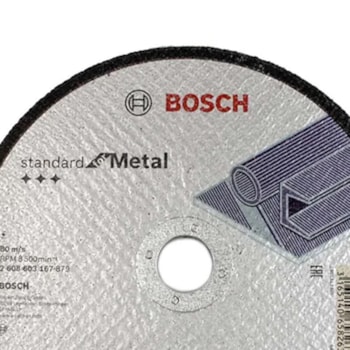 DISCO DE CORTE METAL 7" 180 X 3,0MM GR.30 - 2608603167000 BOSCH