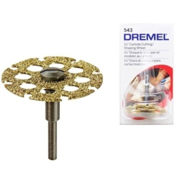 DISCO DE CORTE P/ MADEIRA E PLÁSTICO 543 1.1/4" - DREMEL DISCO DE CORTE P/ MADEIRA E PLÁSTICO 543 1.1/4" - DREMEL