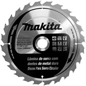 DISCO DE CORTE PARA MADEIRA 255MM 24 DENTES - B-19392 MAKITA