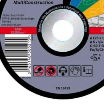 DISCO DE CORTE RÁPIDO MULTICONSTRUCTION 180 X 1,6MM - 2608602766 BOSCH DISCO DE CORTE RÁPIDO MULTICONSTRUCTION 180 X 1,6MM - 2608602766 BOSCH