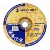 DISCO DE DESBASTE 7" 178 X 6,3 X 22,2 GRINDER - 160819 HEAVY DUTY DISCO DE DESBASTE 7" 178 X 6,3 X 22,2 GRINDER - 160819 HEAVY DUTY