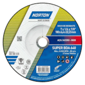DISCO DE DESBASTE SUPER BDA 640 4.1/2" 115 X 6,4 X 22,23MM - 000000066252842857 NORTON DISCO DE DESBASTE SUPER BDA 640 4.1/2" 115 X 6,4 X 22,23MM - 000000066252842857 NORTON