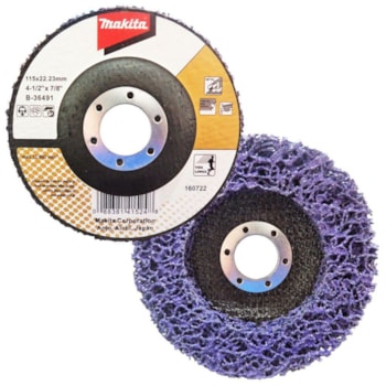 DISCO DE LIMPEZA 115 MM LONG LIFE - MAKITA B-36491 DISCO DE LIMPEZA 115 MM LONG LIFE - MAKITA B-36491