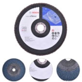 DISCO DE LIXA EXPERT FOR METAL 180MM GR100 - 2608605488000 BOSCH DISCO DE LIXA EXPERT FOR METAL 180MM GR100 - 2608605488000 BOSCH