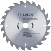 DISCO DE SERRA CIRCULAR ECOLINE Ø184MM 24D - 2608644329000 BOSCH