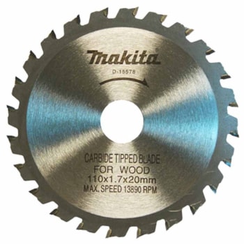 Disco de Serra Circular Makita  24 Dentes  - D-15578 Disco de Serra Circular Makita  24 Dentes  - D-15578