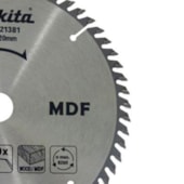 DISCO DE SERRA EM WIDEA 185MM 60 D PARA MDF D-21381 - MAKITA