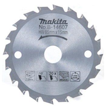 DISCO DE SERRA PARA MADEIRA 9.1/4" 235MM X 25MM 40 DENTES - MAKITA