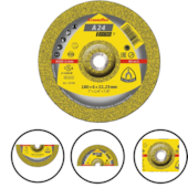 DISCO DESBASTE METAL/INOX EXTRA/A24 180X6X22,23 - 000000000000013794 KLINGSPOR DISCO DESBASTE METAL/INOX EXTRA/A24 180X6X22,23 - 000000000000013794 KLINGSPOR