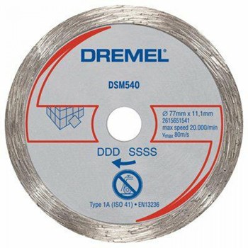 DISCO DIAMANTADO AZULEJOS DREMEL SAW-MAX DSM540-RW
