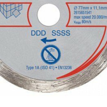 DISCO DIAMANTADO AZULEJOS DREMEL SAW-MAX DSM540-RW