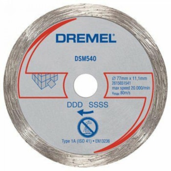 DISCO DIAMANTADO AZULEJOS DREMEL SAW-MAX DSM540-RW