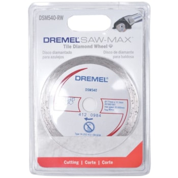 DISCO DIAMANTADO AZULEJOS DREMEL SAW-MAX DSM540-RW DISCO DIAMANTADO AZULEJOS DREMEL SAW-MAX DSM540-RW
