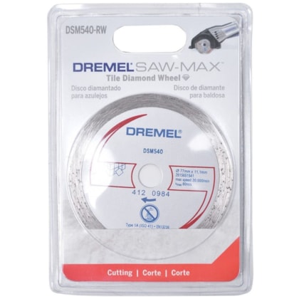DISCO DIAMANTADO AZULEJOS DREMEL SAW-MAX DSM540-RW DISCO DIAMANTADO AZULEJOS DREMEL SAW-MAX DSM540-RW