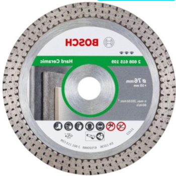 DISCO DIAMANTADO BEST HARD CERAMIC 76MM - BOSCH DISCO DIAMANTADO BEST HARD CERAMIC 76MM - BOSCH