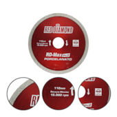 DISCO DIAMANTADO LISO ECONÔMICO GIGATOOLS 110MM - 871 RED DIAMOND DISCO DIAMANTADO LISO ECONÔMICO GIGATOOLS 110MM - 871 RED DIAMOND