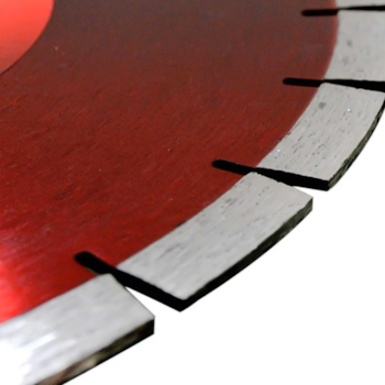 DISCO DIAMANTADO SEGMENTADO 14" 350MM X 25,4MM PARA ASFALTO E CONCRETO STANDARD - 731659 MTX