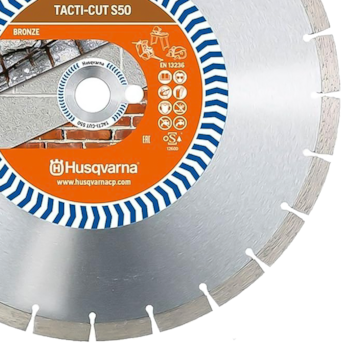 DISCO DIAMANTADO SEGMENTADO PARA ASFALTO E CONCRETO TACTI-CUT S50H 14" 350MM X 25,4MM - 582705510 HUSQVARNA DISCO DIAMANTADO SEGMENTADO PARA ASFALTO E CONCRETO TACTI-CUT S50H 14" 350MM X 25,4MM - 582705510 HUSQVARNA