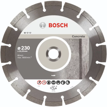 DISCO DIAMANTADO STS PARA CONCRETO 9" X 22,23 - 2608603243 BOSCH