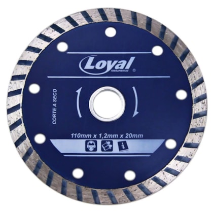 DISCO DIAMANTADO TURBO 110 X 20 MM CARNEIRO 04105009 DISCO DIAMANTADO TURBO 110 X 20 MM CARNEIRO 04105009