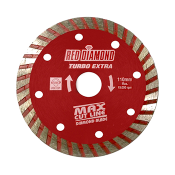 DISCO DIAMANTADO TURBO 110MM GIGATOOLS - 842 RED DIAMOND DISCO DIAMANTADO TURBO 110MM GIGATOOLS - 842 RED DIAMOND