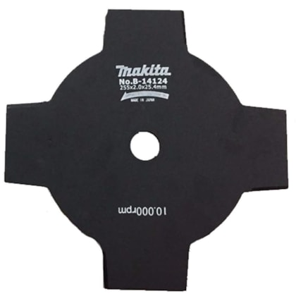 DISCO ESTRELA PARA ROÇADEIRA 255MM 10" - MAKITA B-14124 DISCO ESTRELA PARA ROÇADEIRA 255MM 10" - MAKITA B-14124