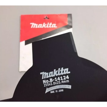 DISCO ESTRELA PARA ROÇADEIRA 255MM 10" - MAKITA B-14124 DISCO ESTRELA PARA ROÇADEIRA 255MM 10" - MAKITA B-14124