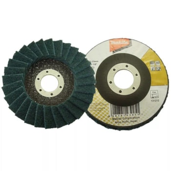 DISCO FLAP 115MM GRÃO FINO B-41573 - MAKITA DISCO FLAP 115MM GRÃO FINO B-41573 - MAKITA