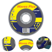 DISCO FLAP 4-1/2" GRÃO 120 - 7616 WAVES PLUS DISCO FLAP 4-1/2" GRÃO 120 - 7616 WAVES PLUS