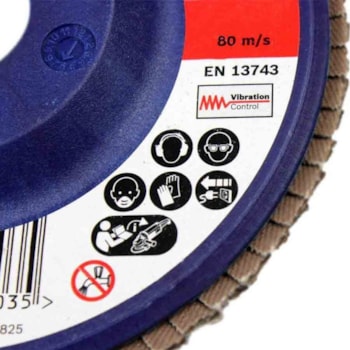 DISCO FLAP BLUE METAL 115MM 4½" G- 60 - 2608607362 BOSCH DISCO FLAP BLUE METAL 115MM 4½" G- 60 - 2608607362 BOSCH