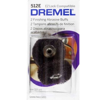 DISCOS ABRASIVOS DE POLIR GRÃO 320 - DREMEL 512 DISCOS ABRASIVOS DE POLIR GRÃO 320 - DREMEL 512