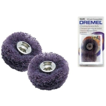 DISCOS ABRASIVOS DE POLIR GRÃO 320 - DREMEL 512 DISCOS ABRASIVOS DE POLIR GRÃO 320 - DREMEL 512